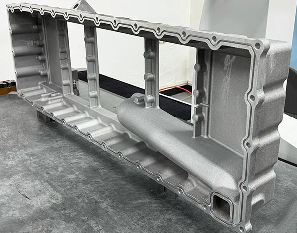 Große Kokillenguss-Aluminium-Komponentenprojekte